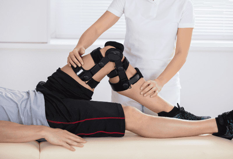 Doctor visiting at home